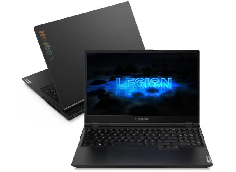 Notebook Gamer Lenovo Legion 5i Intel Core i7 10750H 10ª Geração 8 GB de RAM 1024 GB 128.0 GB 15.6 " Full GeForce RTX 2060 Windows 10 82CF0005BR