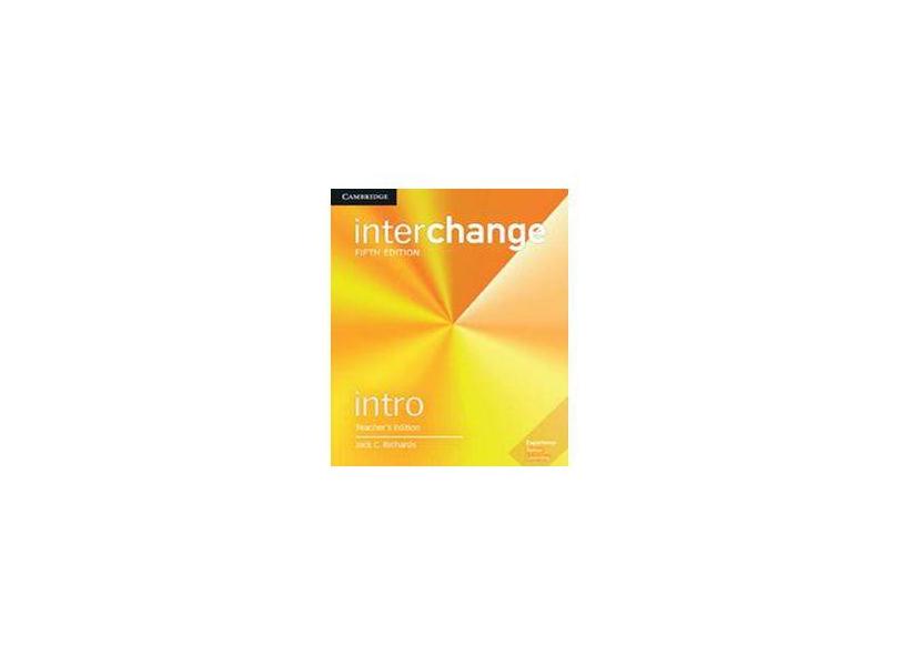 Interchange Intro Teacher's Edition - Jack C. Richards - 9781108406055