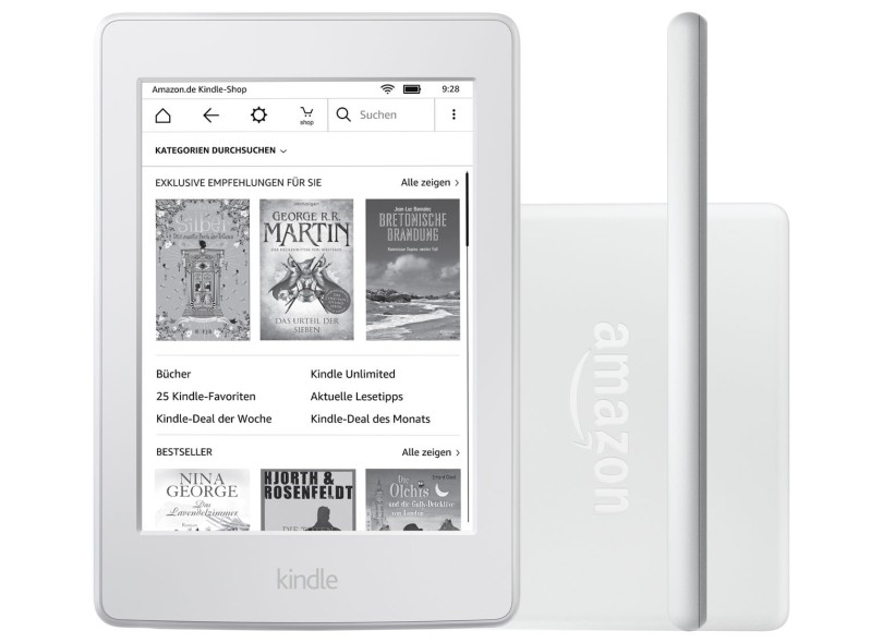 E-Book Reader Kindle 4.0 GB 6.0 " 8ª Geração - Amazon