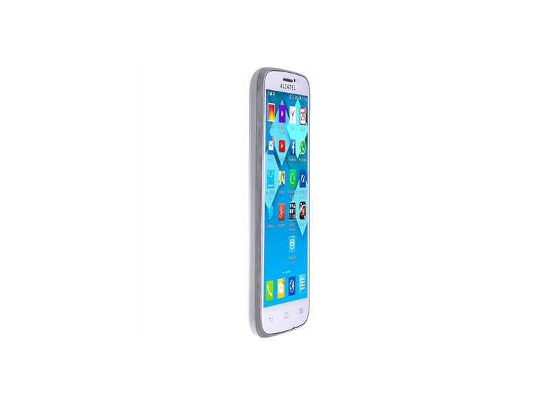 Smartphone Alcatel One Touch Pop C7 OT7040E 2 Chips 4GB Android 4.2 (Jelly Bean Plus) Wi-Fi 3G