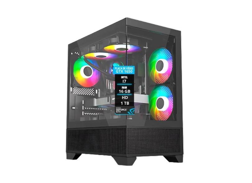 Computador I7 Gtx 1650 Memória 16Gb Hd 1Tb Ssd 120Gb