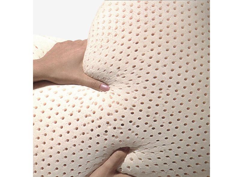 Kit 2 Travesseiros 100 Látex Natural Basic Queen 50x70cm Dunlopillo