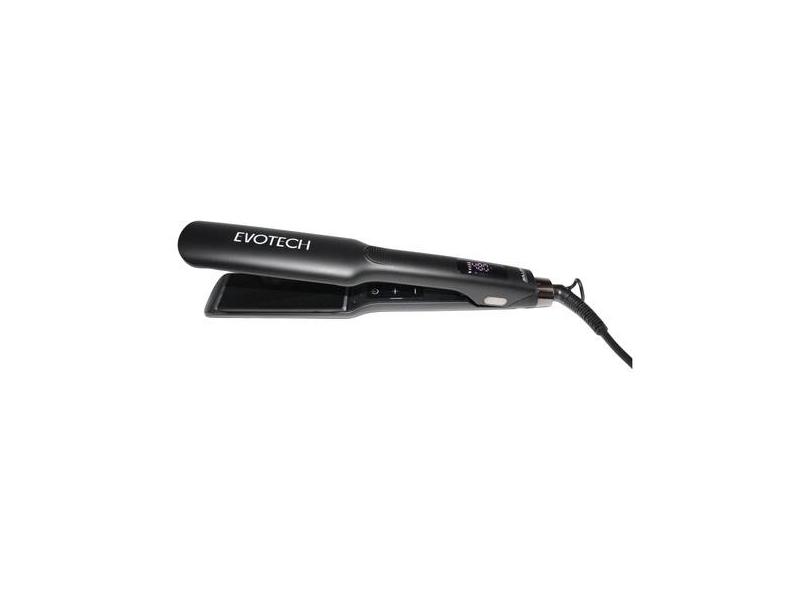 Chapinha De Cabelo Prancha 110/220 Preta 480f Evotech Salles Evotech