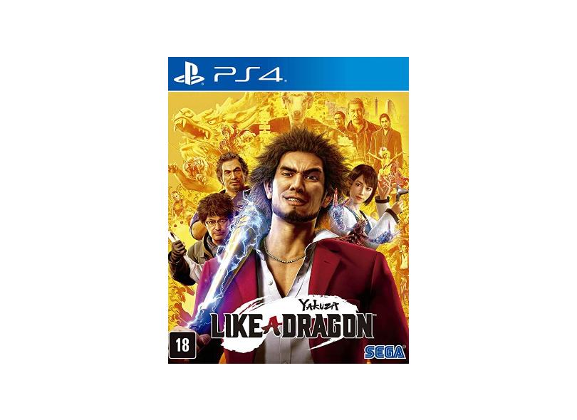 Jogo Yakuza: Like A Dragon PS4 Sega