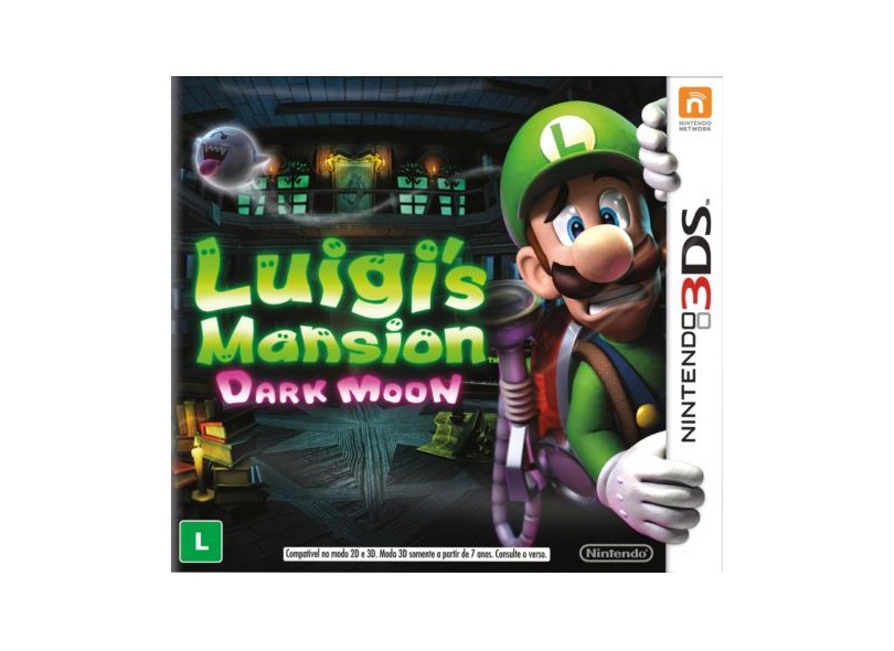 Jogo Luigi's Mansion: Dark Moon Nintendo Nintendo 3DS