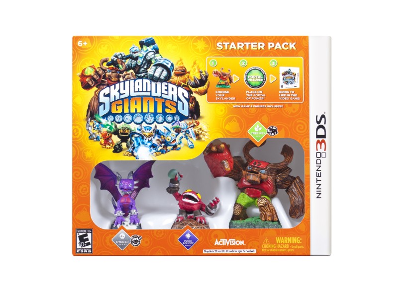 Jogo Skylanders Giants Activision Nintendo 3DS