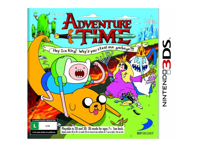 Jogo Adventure Time D3 Publisher Nintendo 3DS