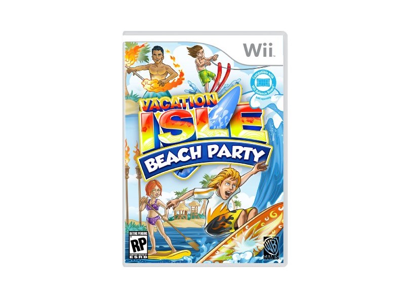 Jogo Vacation Isle: Beach Party Warner Wii