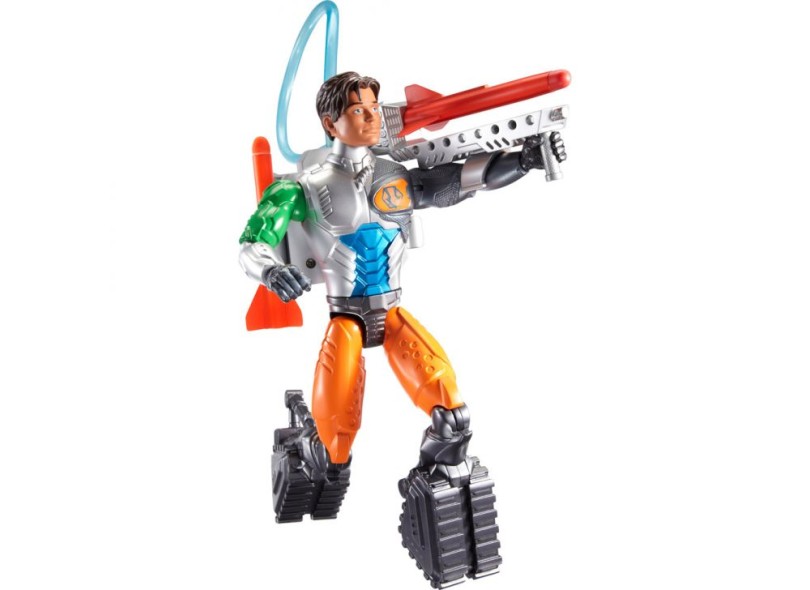 Boneco Max Steel Ataque Foguete - Mattel