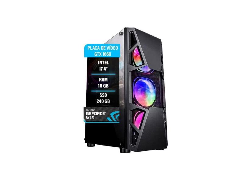 Pc Gamer I7 4 16Gb Ddr3 Ssd 240Gb Gtx 1660