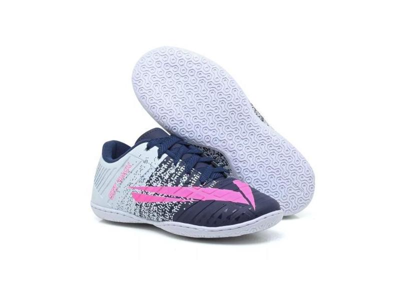 Chuteira fashion de futsal feminina barata