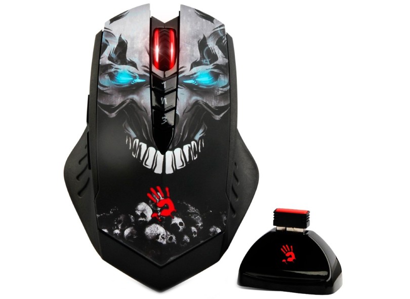 Mouse Óptico Gamer sem Fio R80 - Bloody