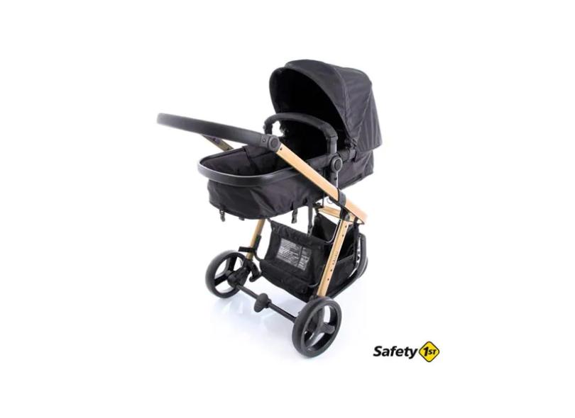 Carrinho de Bebê Travel System com Bebê Conforto Safety Mobi Trio CAX00486