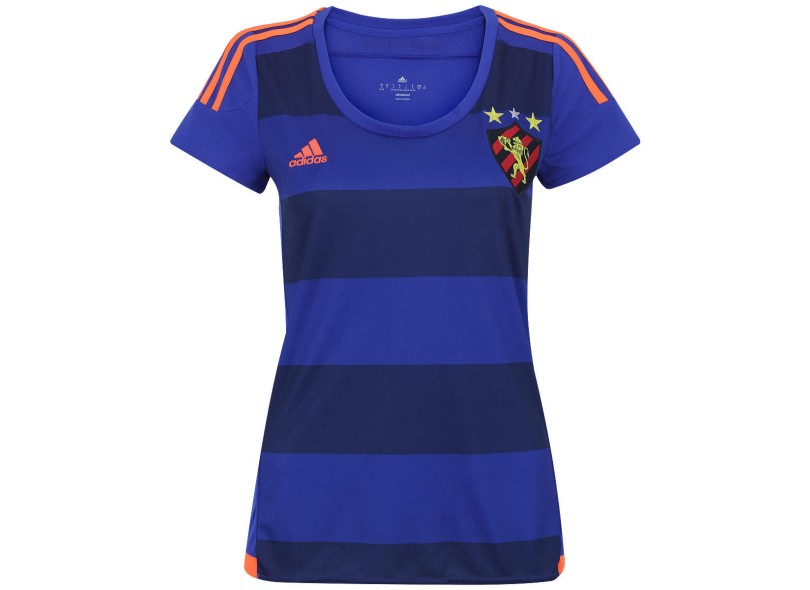 Camisa Torcedor Feminina Sport Recife III 2015 sem número Adidas