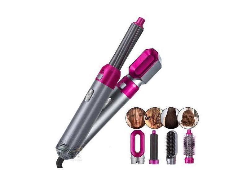 Escova Secadora De Cabelo 5In1 Profissional Elétrica Pente - Star Capa
