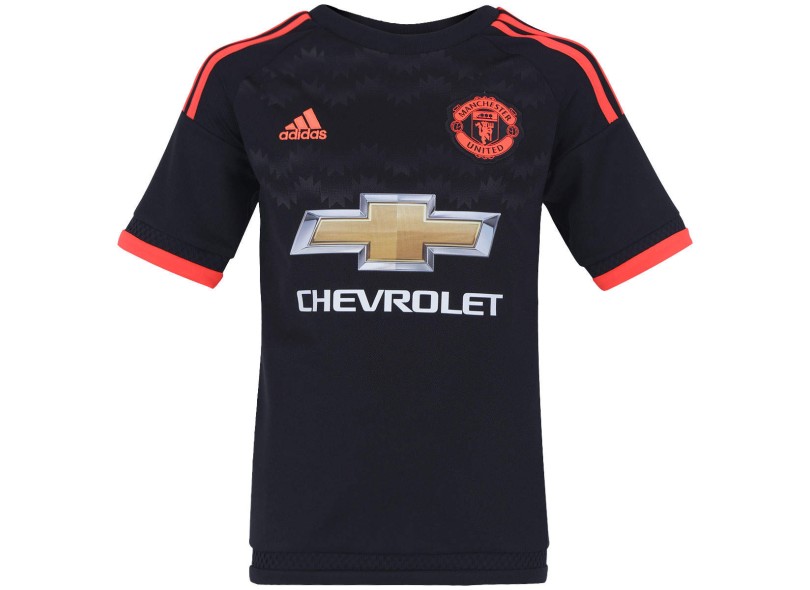 Camisa Torcedor Manchester United III Infantil sem Número Adidas