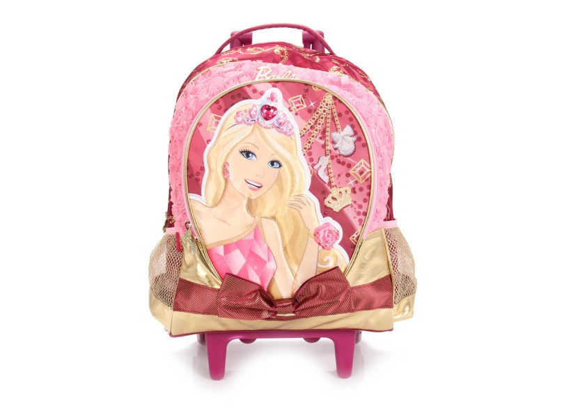 Mochila Escolar Barbie Escola de Princesas 61039 - Sestini