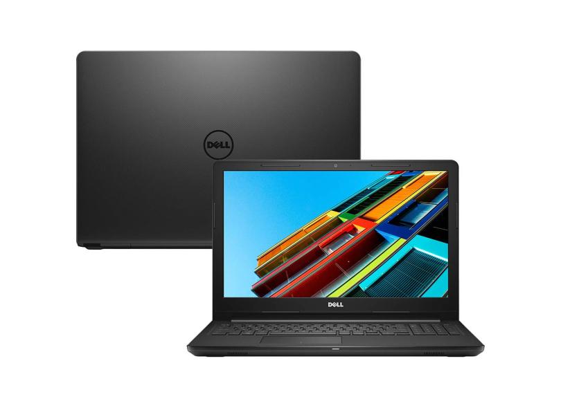 Notebook Dell Inspiron 3000 Intel Core i5 7200U 7ª Geração 8GB de RAM HD 1 TB 15,6" Windows 10 i15-3567-M40C