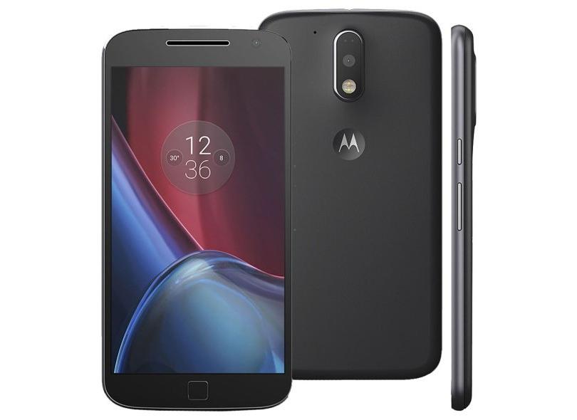 Smartphone Motorola Moto G G4 Plus Usado 32GB 16.0 MP 2 Chips Android 6.0 (Marshmallow) 4G Wi-Fi