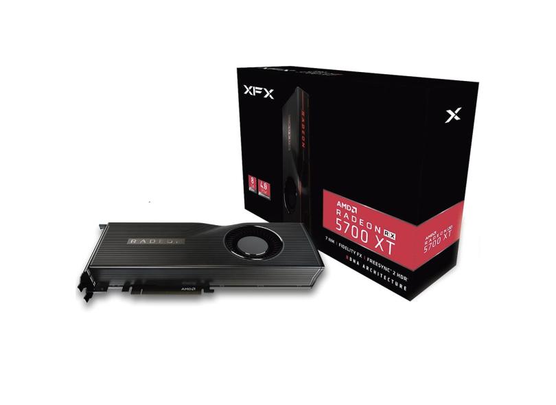 Placa de Video ATI Radeon RX 5700 XT 8 GB GDDR6 256 Bits XFX RX-57XT8MFD6