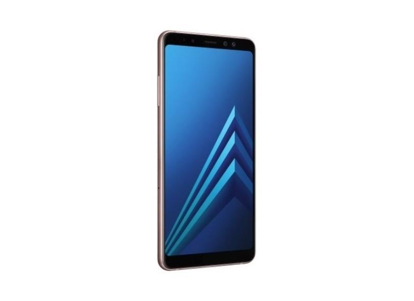 Smartphone Samsung Galaxy A8 Usado 64GB 16.0 + 8.0 MP 2 Chips Android 7.1 (Nougat) 4G Wi-Fi