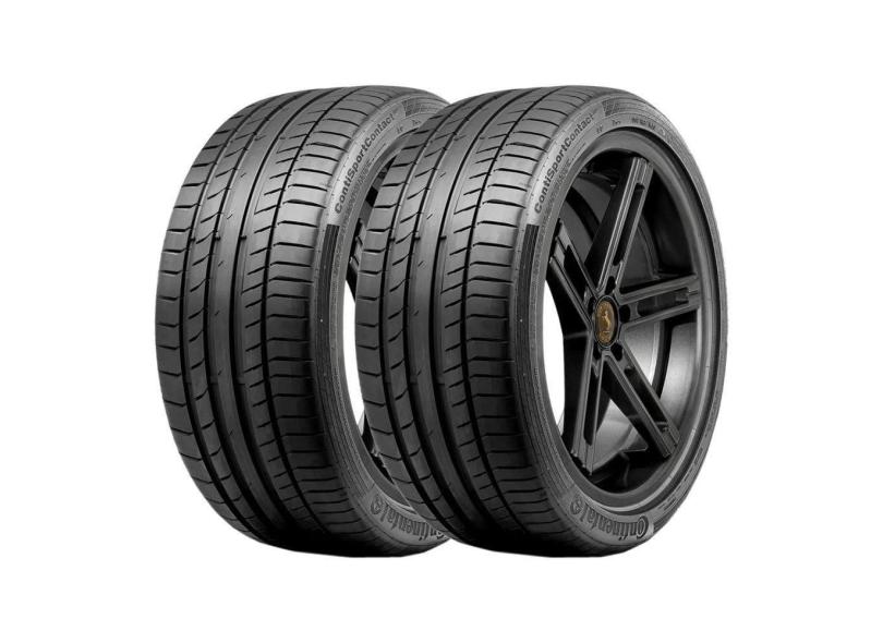 Kit 2 Pneus Continental Aro 19 255/30R19 ContiSportContact 5P 91Y XL FR RO2