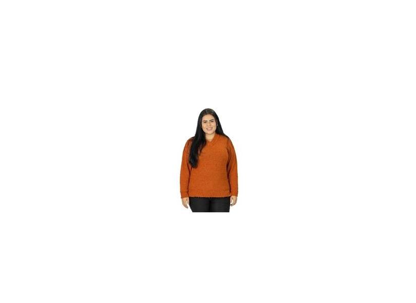blusa felpuda plus size