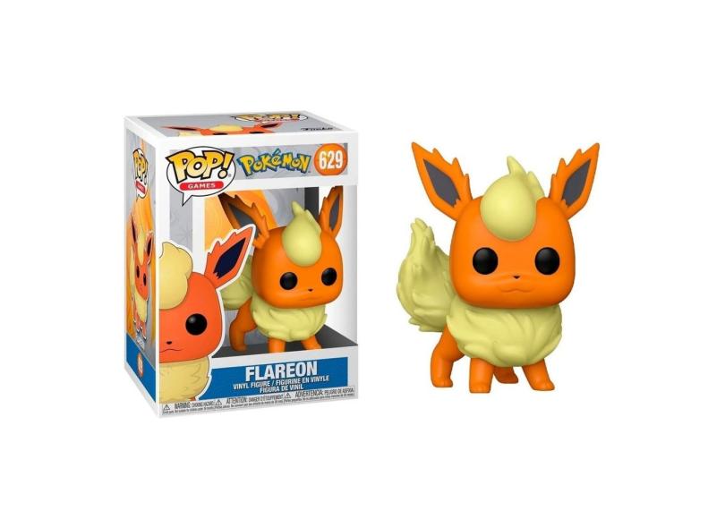 Funko Pop Games Pokémon Eevee Flareon Fogo 629 com o Melhor Preço