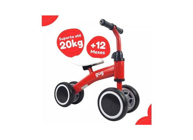 Bicicleta Para Bebês Sem Pedal Treinar Equilíbrio 4 Rodas - Shiny Toys