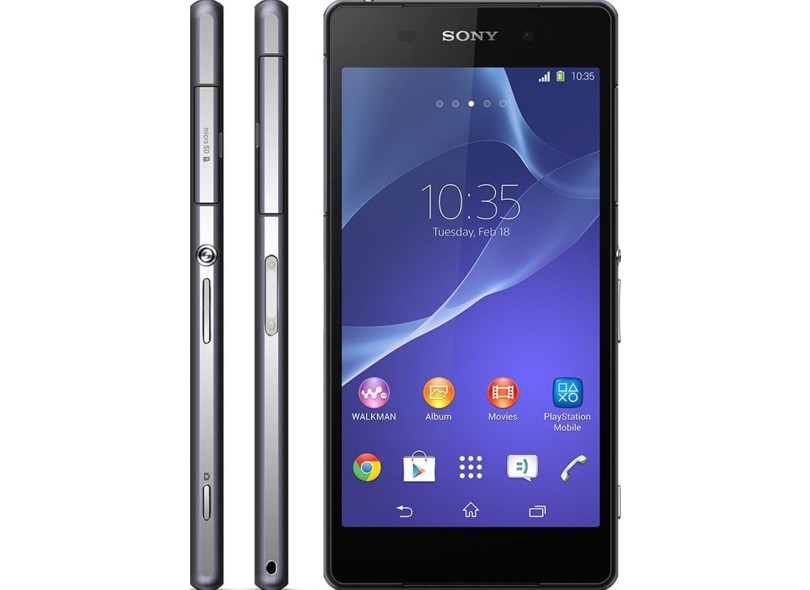 Smartphone Sony Xperia Z3 D6603 Câmera 20,7 MP 16GB Android 4.4 (Kit Kat) Wi-Fi 3G 4G