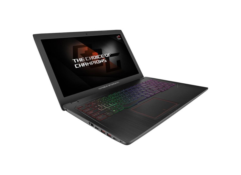 Notebook Asus ROG Intel Core i7 7700HQ 16 GB de RAM 1024 GB Híbrido 128.0 GB 15.6 " GeForce GTX 1050 Ti Windows 10 GL553VE-FY156T