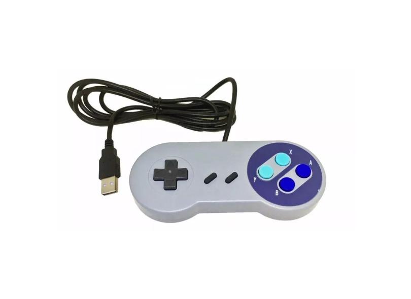 Controle para PC USB tipo Nintendo Compatível com Raspberry Pi