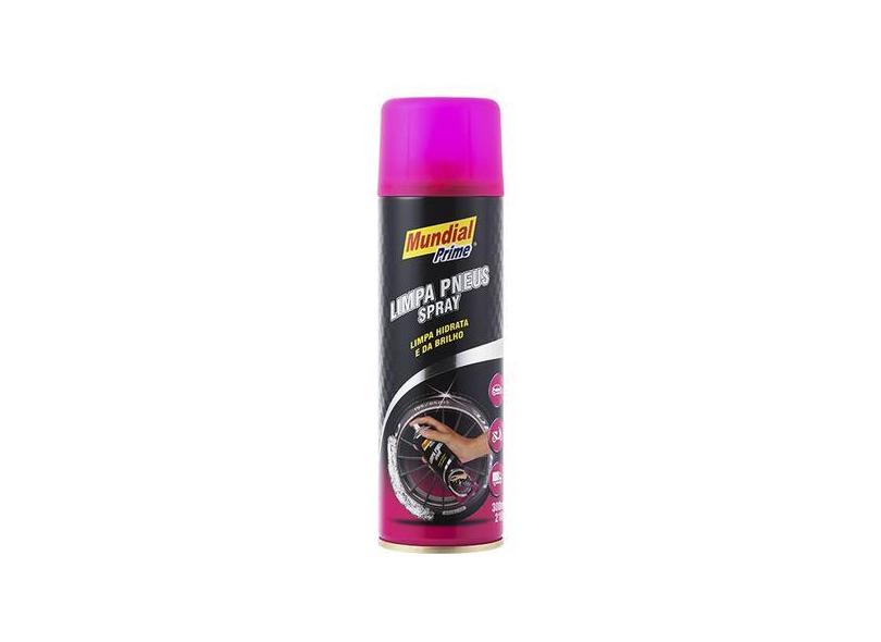 Limpa Pneus Spray 300ml Mundial Prime