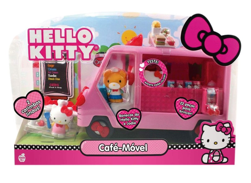 Boneca Hello Kitty Café Móvel DTC