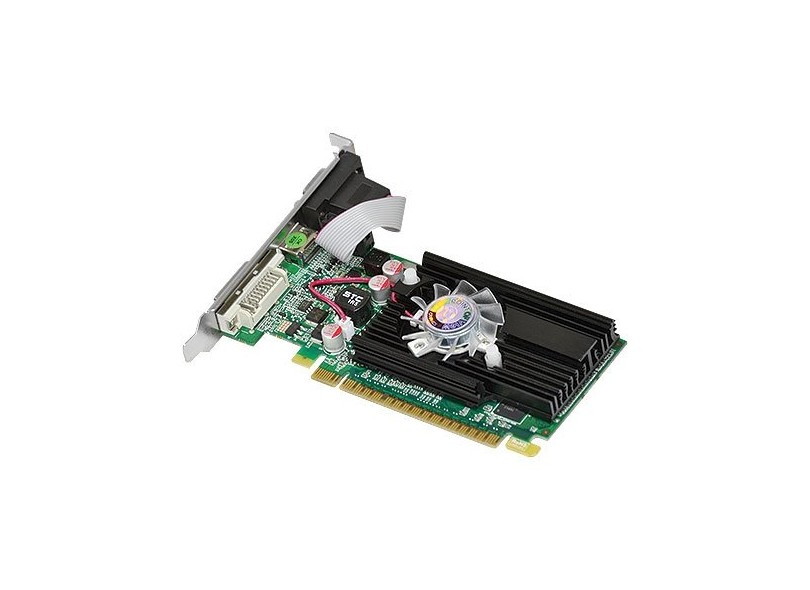 Placa de Video NVIDIA GeForce T 610 2 GB DDR3 64 Bits Point Of View VGA-610-C5-2048