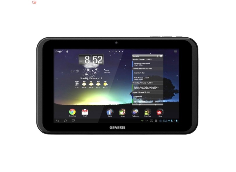Tablet Genesis 8 GB TFT 7" Android 4.2 (Jelly Bean Plus) 1,3 MP GT-7306