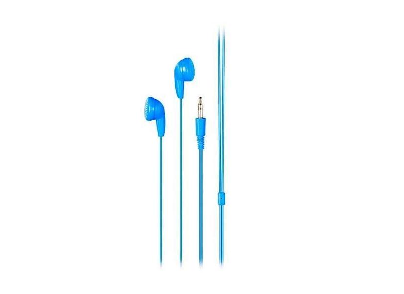 Fone de Ouvido Multilaser PLAY Som Estereo AZUL PH314