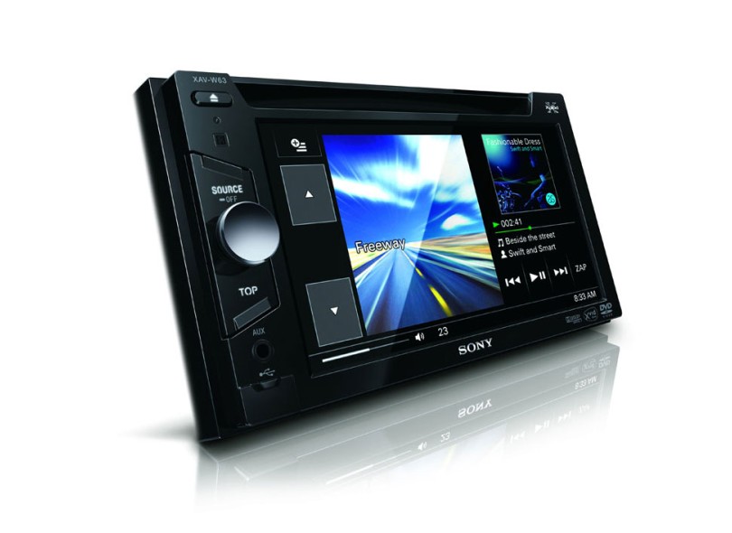 DVD Player Automotivo Sony Tela TouchScreen 6 " USB XAV-W63