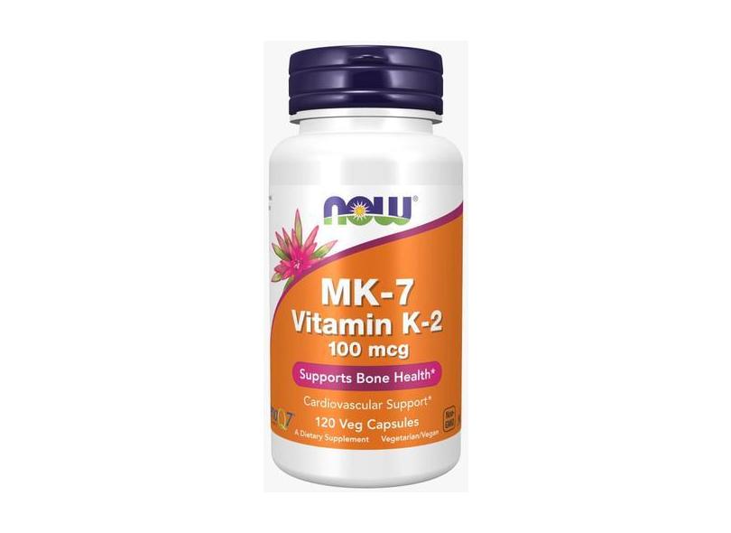 Mk-7 Vitamina K-2 100 Mcg 120 Cápsulas Now Foods em Promoção é no Buscapé