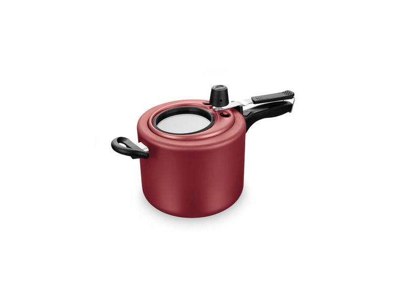 Panela de pressao visor superior cereja mta 4,5L