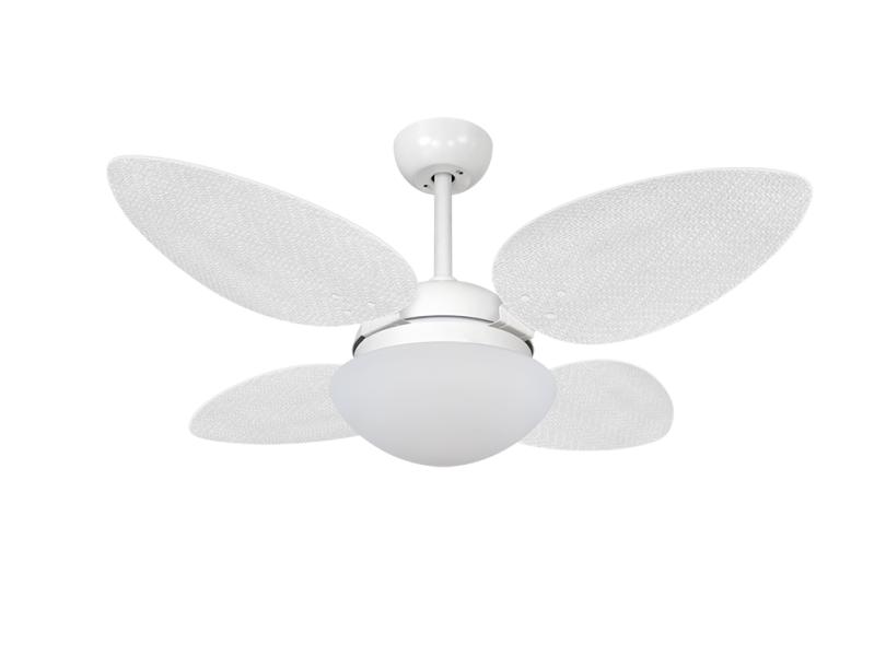 Ventilador de Teto com Controle Remoto Volare VR42 Pétalo Palmae 105 cm 4 Pás