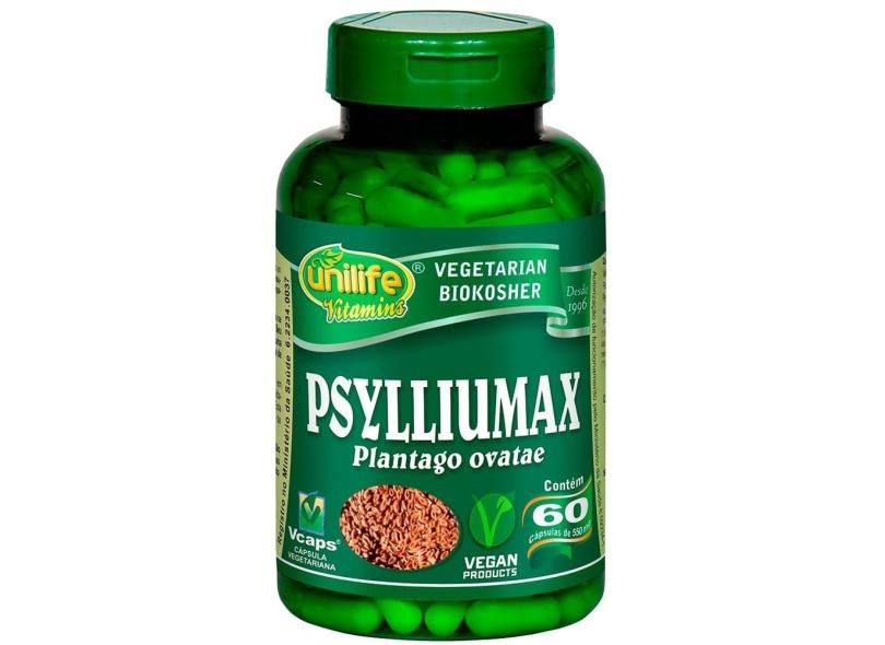 Psylliumax Psyllium Emagrecimento 60 Cápsulas 550mg Em Promoção é No ...