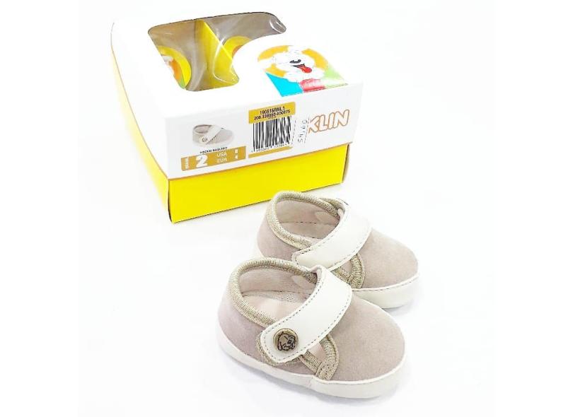 Sapato Klin Masculino Recém Nascido Branco - Ref.: no Shoptime