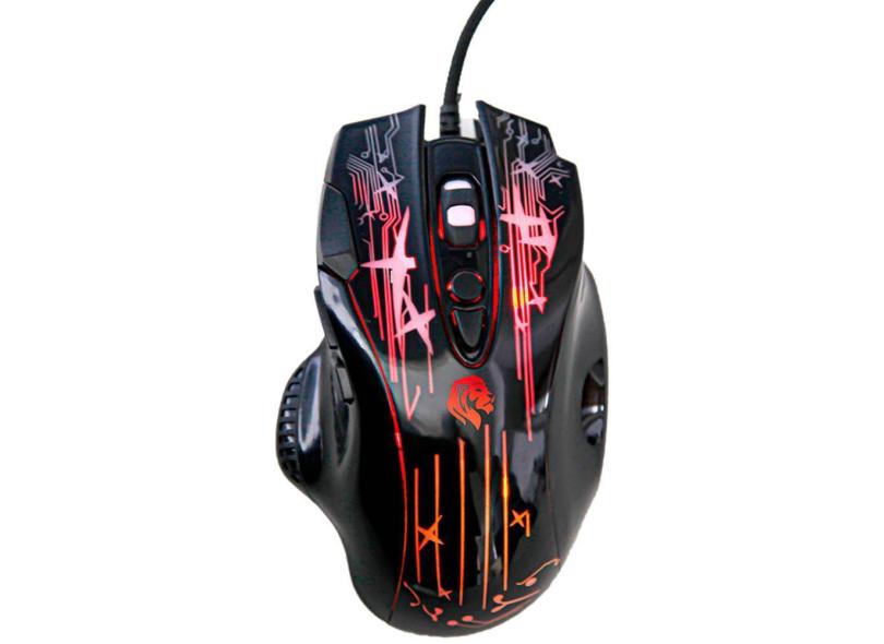 Mouse Gamer Hayom MU2905 - 2400dpi - 8 Botões - LED - 291005