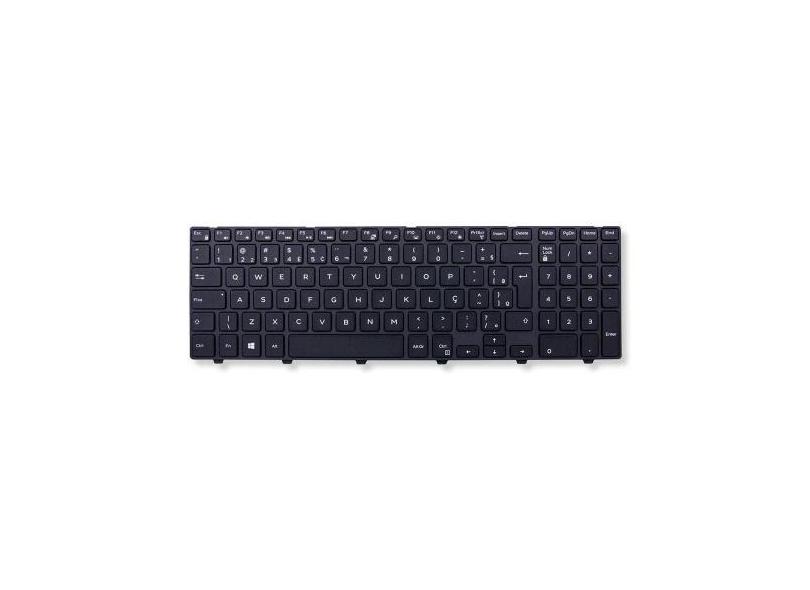 Teclado para Notebook bringIT compatível com Dell Inspiron 15-7559 ABN