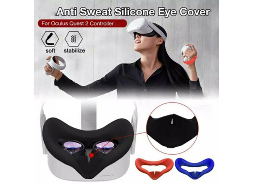 Capa Protetora De Silicone Para Lentes Para O Oculus Quest Com O