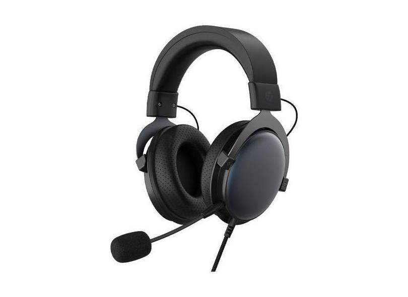 Headset Hp Stereo Dhe-8005 Com 3.5 Mm Para Pc E Smartphones - Preto