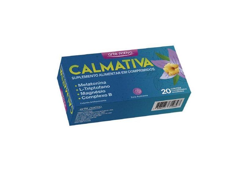 Calmativa Suplemento Alimentar  Arte Nativa 20 Compr