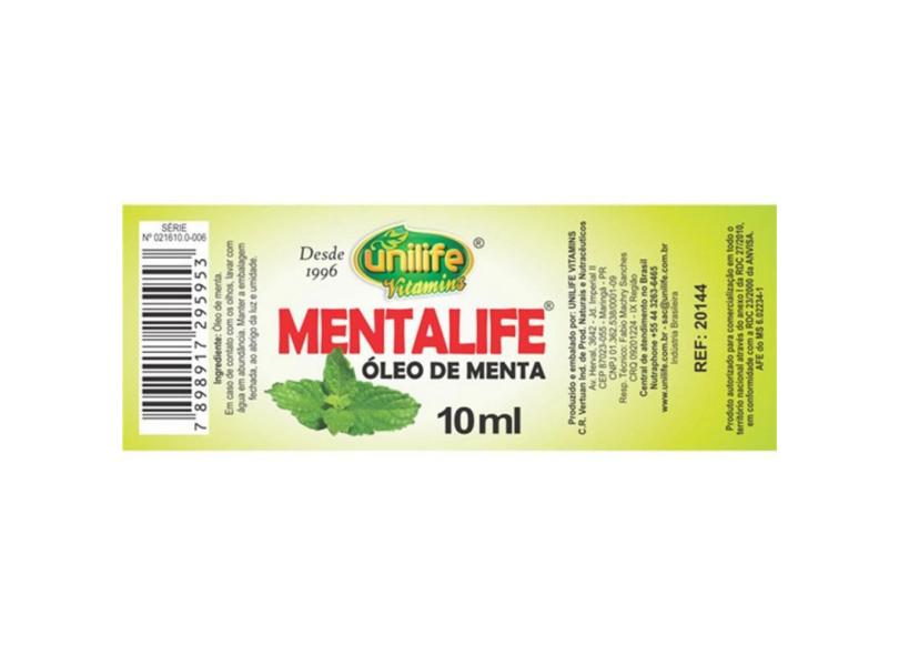 Mentalife - Óleo de Menta 10ml Unilife