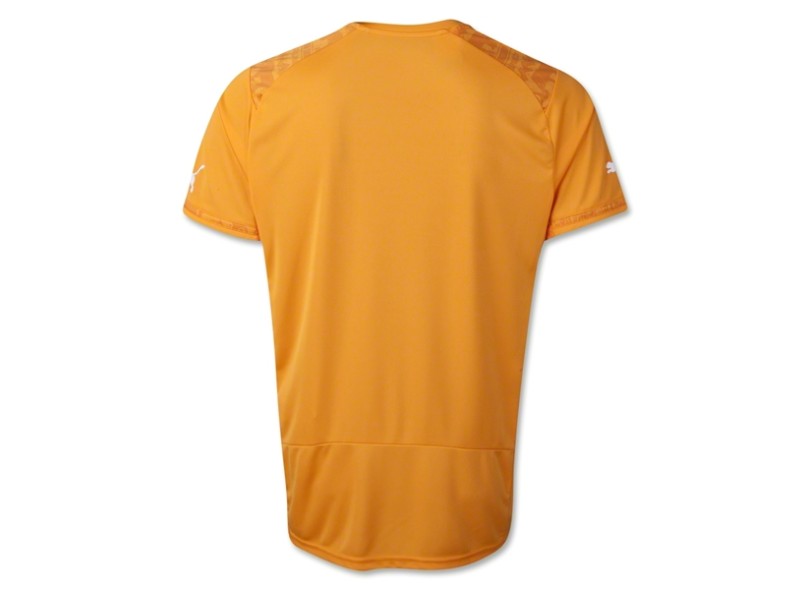 Camisa Jogo Costa do Marfim I 2014 sem Número Puma